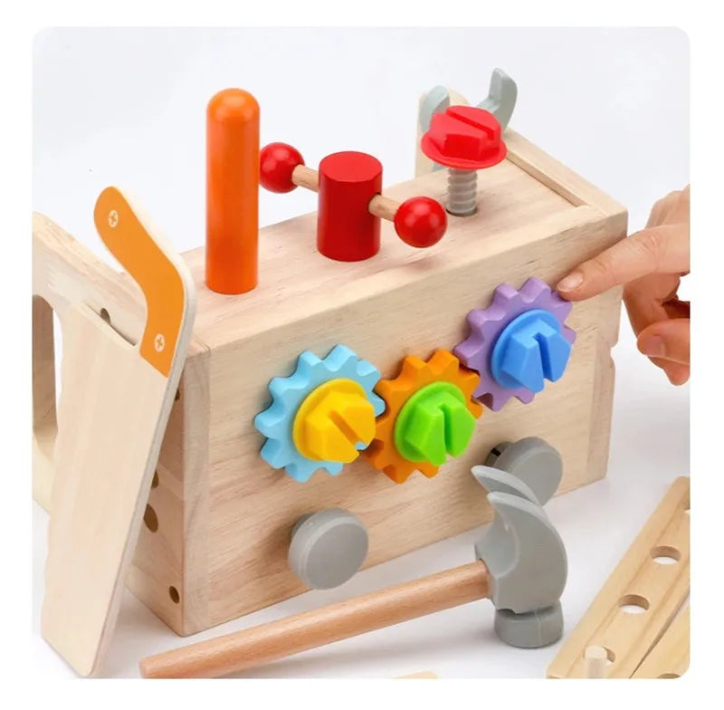 Toddler Wooden Tool Set