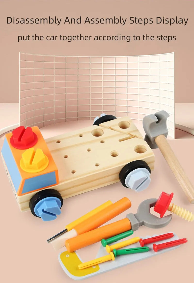 Toddler Wooden Tool Set