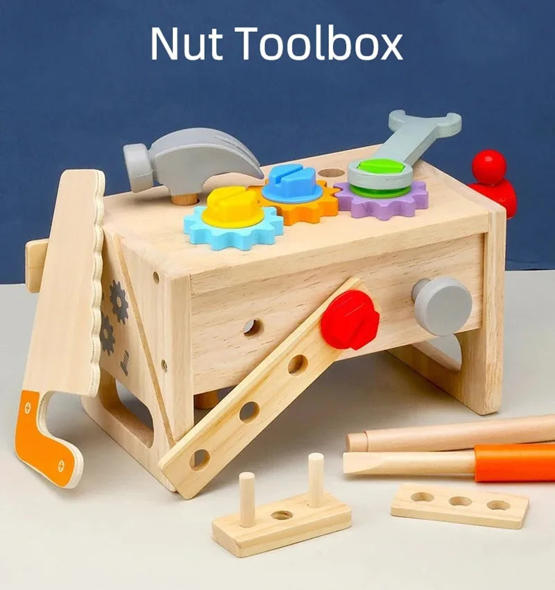 Toddler Wooden Tool Set