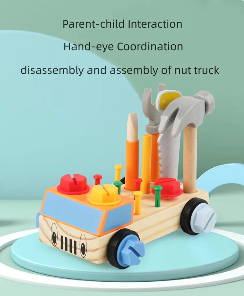 Toddler Wooden Tool Set