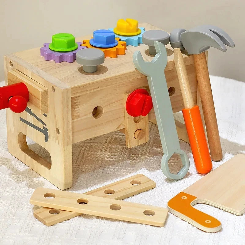 Toddler Wooden Tool Set