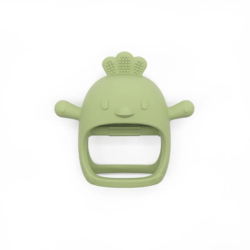 Silicone teether cartoon model toys