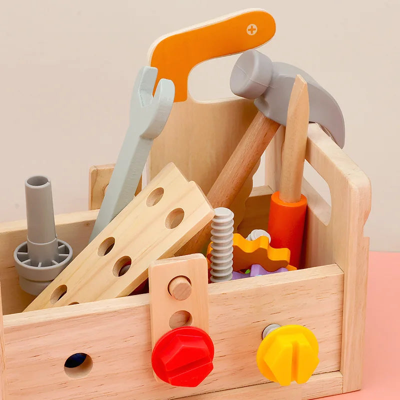 Toddler Wooden Tool Set