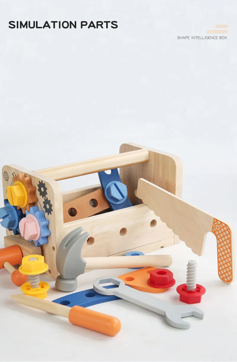 Toddler Wooden Tool Set