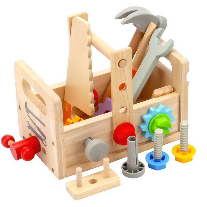 Toddler Wooden Tool Set