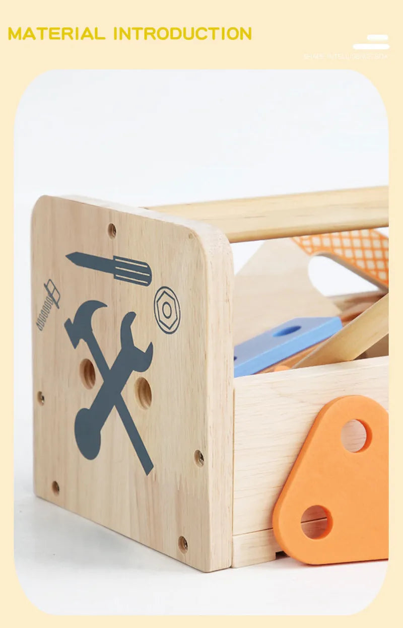 Toddler Wooden Tool Set