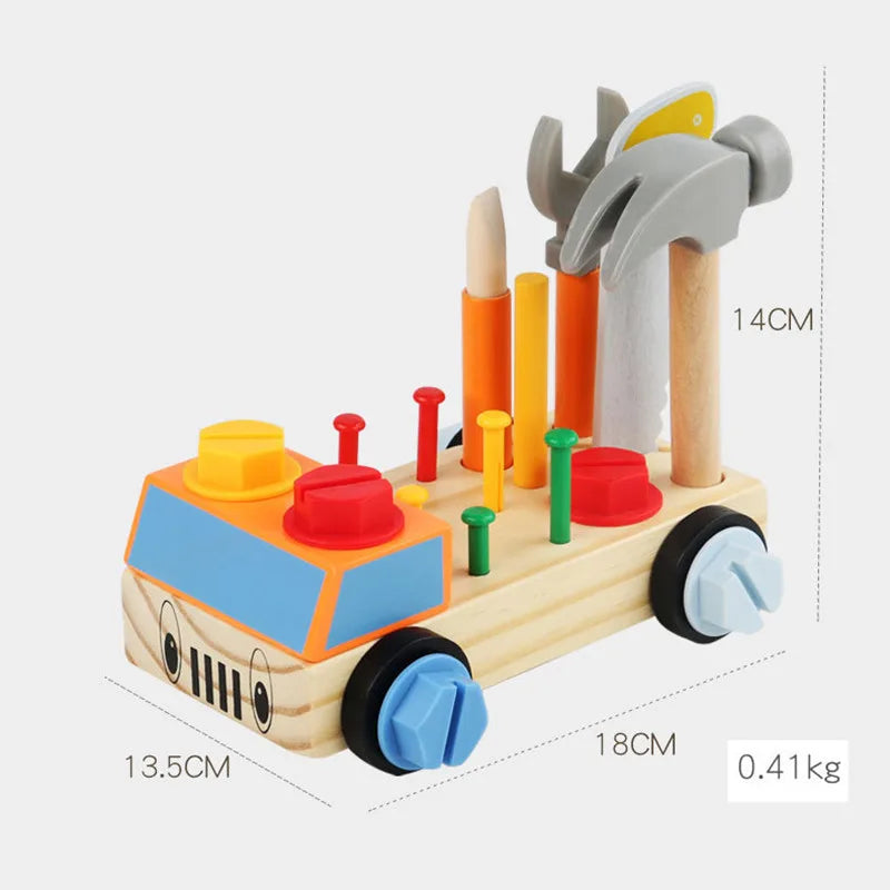 Toddler Wooden Tool Set