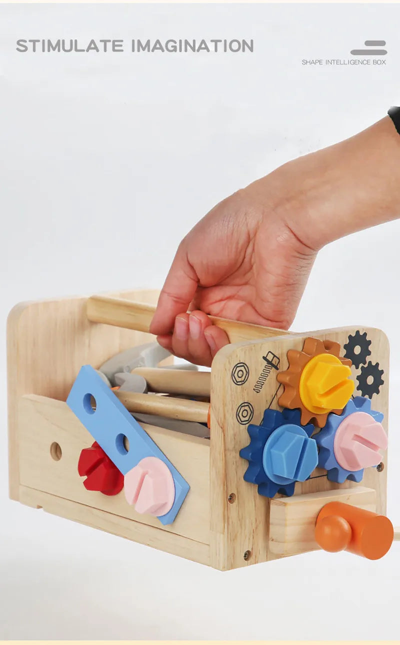 Toddler Wooden Tool Set