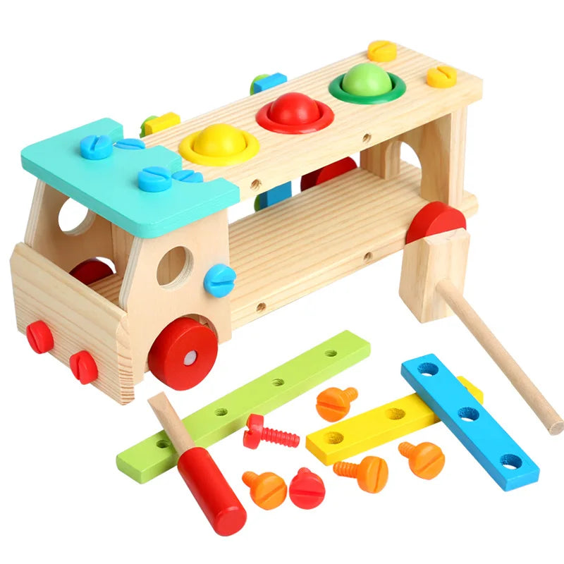 Toddler Wooden Tool Set