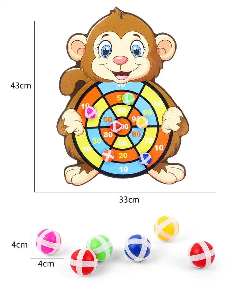 Educational Games Dart with Ball Board Baby