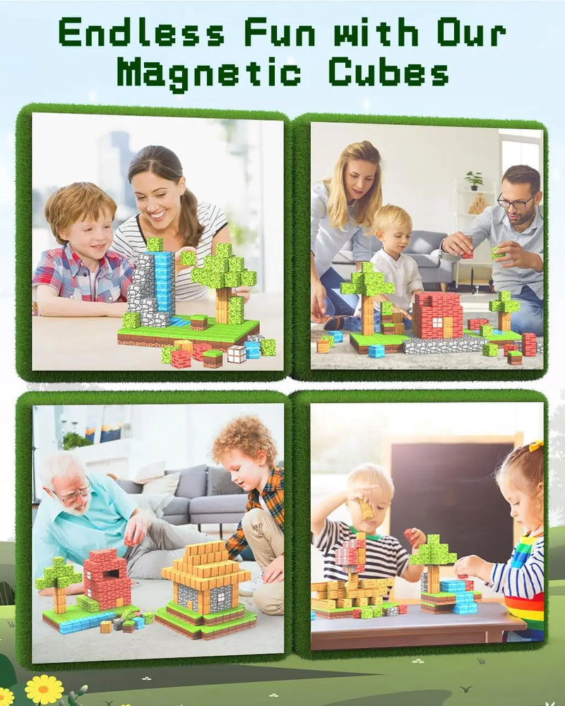 Magnetic Blocks to build unlimited challenge to imagination