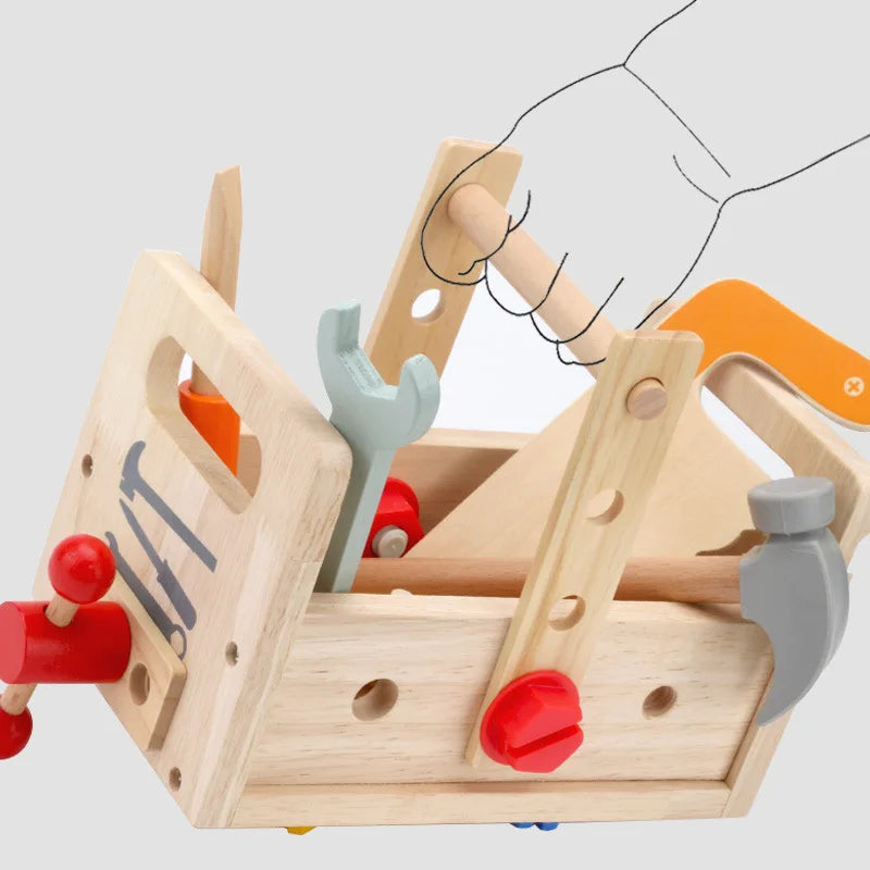 Toddler Wooden Tool Set